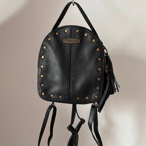 Harley-Davidson Black Backpack with Gold Studs